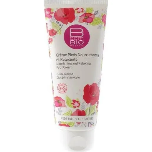 B COM BIO Crème Pieds Nourrissante et Relaxante 100ml