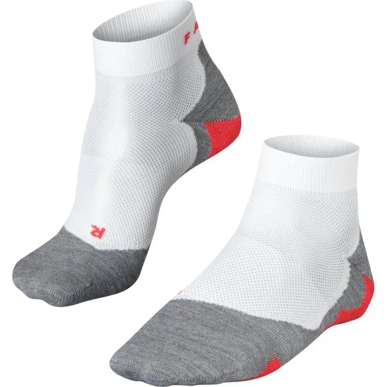 Falke RU5 Lightweight Short - Chaussettes de course homme, blanc