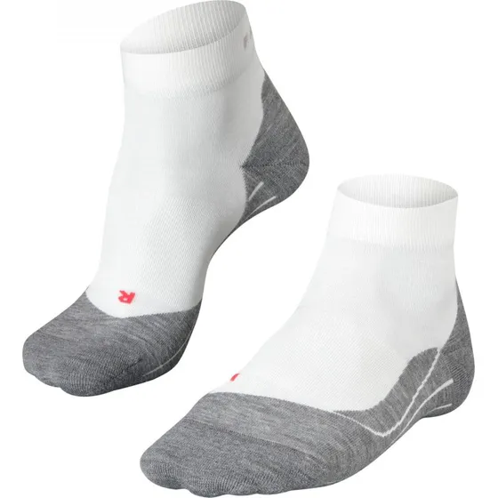 Falke RU4 Endurance Short - Chaussettes de course homme - Blanc