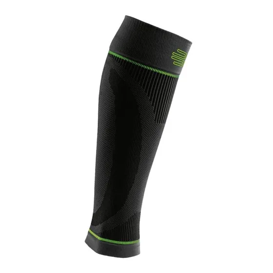 Manchon de compression jambe inférieure Bauerfeind Sports - Noir