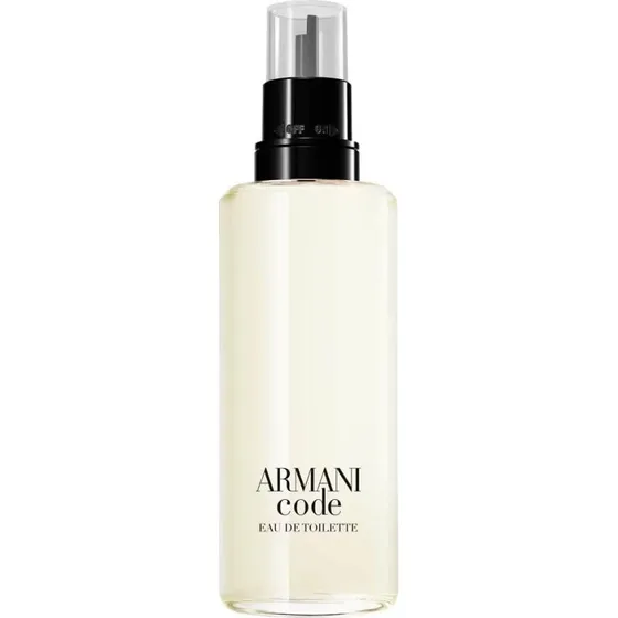 Armani Code Eau de Toilette Rechargeable par Giorgio Armani, 150ml