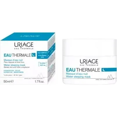 Uriage Masque Hydratant de Nuit Eau Thermale, 50 ml
