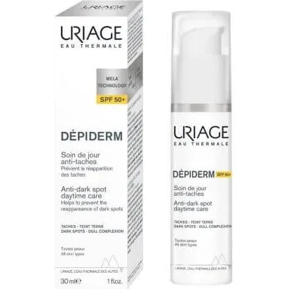 Uriage Dépiderm Crème Dépigmentante SPF50+, 30 ml