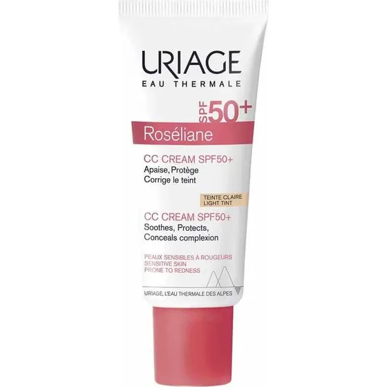 Uriage Roséliane CC Crème Soin Teinté Anti-Rougeurs SPF50+ 40ml