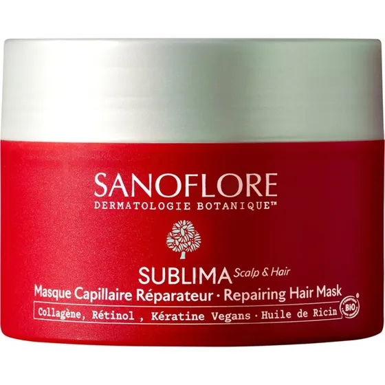 Sanoflore Sublima Masque Capillaire Réparateur Bio 200 ml