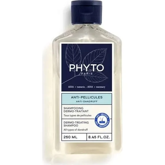 Phyto Anti-Dandruff Dermo Treatment Shampoo, 250 ml