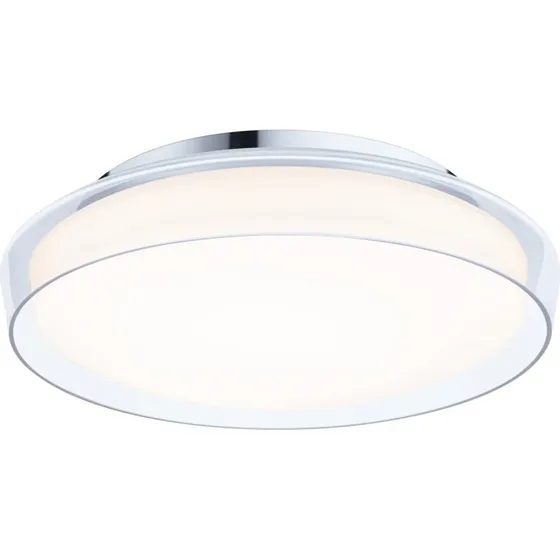 Paulmann Plafonnier LED Luena Chrome Ø 35 cm IP44