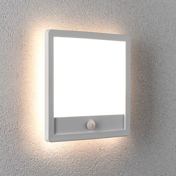 Paulmann Applique Extérieur LED Lamina avec Détecteur, Blanc