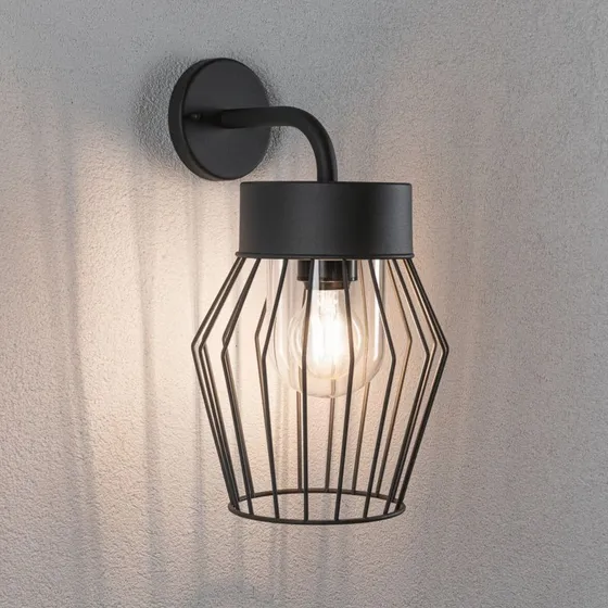 Paulmann Applique Extérieure Lanka, Design Cage, Anthracite