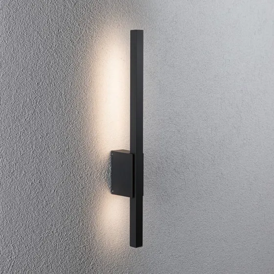 Paulmann Applique Murale Extérieure LED Stan - 60 cm - Anthracite