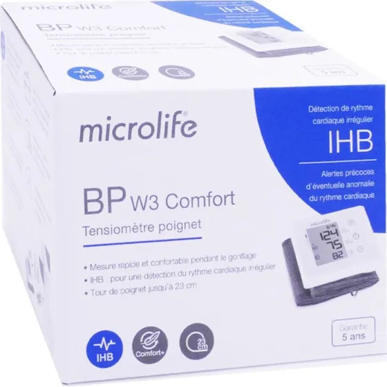 Microlife BP W3 Comfort+ Tensiomtre Poignet lectronique