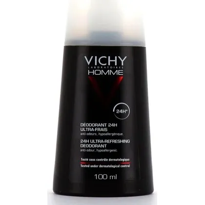 Vichy Homme Dodorant Ultra-Frais Spray 24h 2x100ml