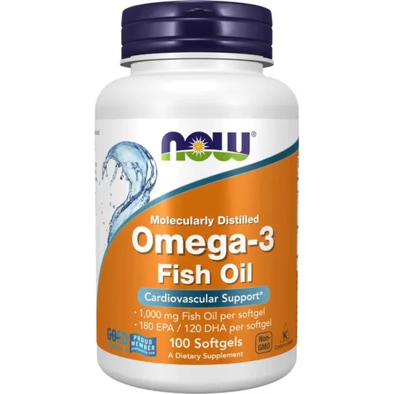 Now Foods Omega-3 180/120 EPA/DHA 200 Gélules