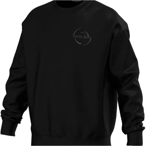 Mizuno Sweatshirt Athletic Crew Neck Noir Homme