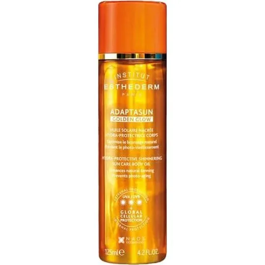 Esthederm Adaptasun Golden Glow Huile Solaire Hydratante 125 ml