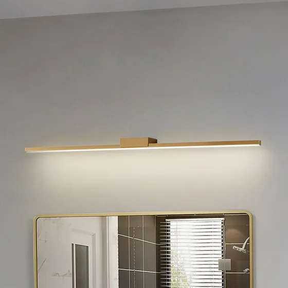 Lucande Kivana Applique Murale LED Cuivrée IP44 pour Salle de Bain