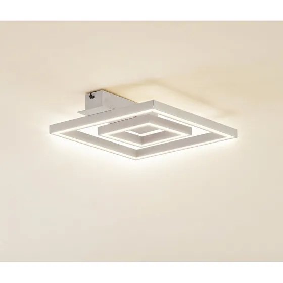 Lindby Madamo Plafonnier LED Blanc - 30 cm - 3000K