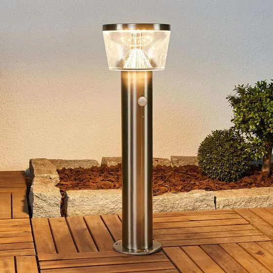 Lindby Antje Luminaire Solaire LED avec Détecteur de Mouvement