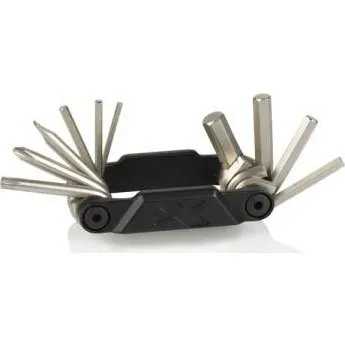 XLC TO-M19 Multi-outil 10 fonctions Noir/Argent