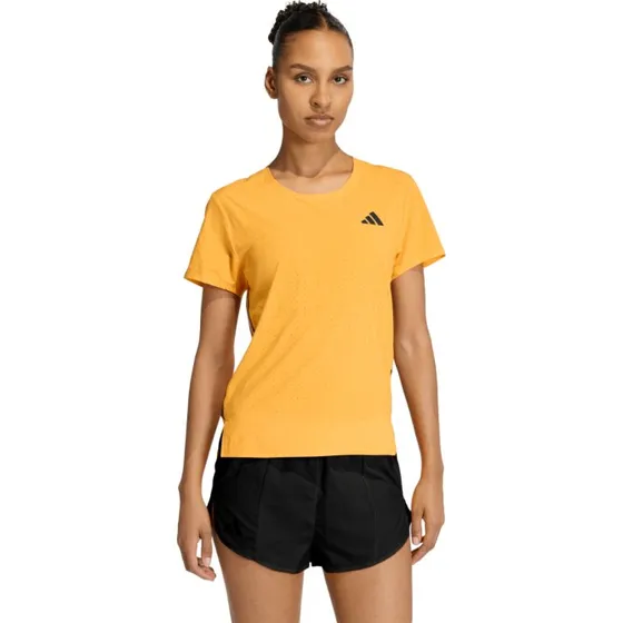 Maillot de running femme adidas Adizero Orange