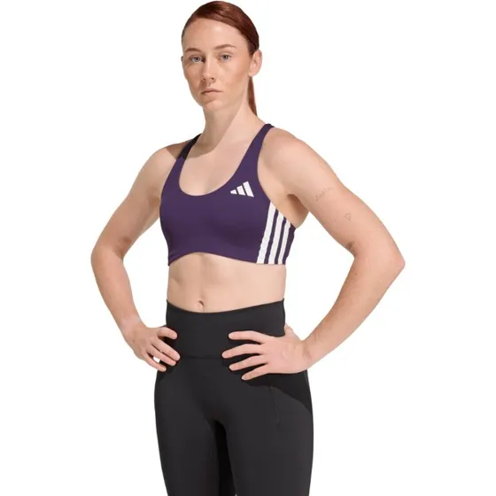 Brassière adidas Adizero Maintien Moyen - Violet