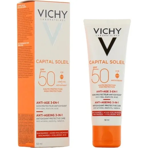 Vichy Capital Soleil Anti-ge 3-en-1 SPF50 50ml