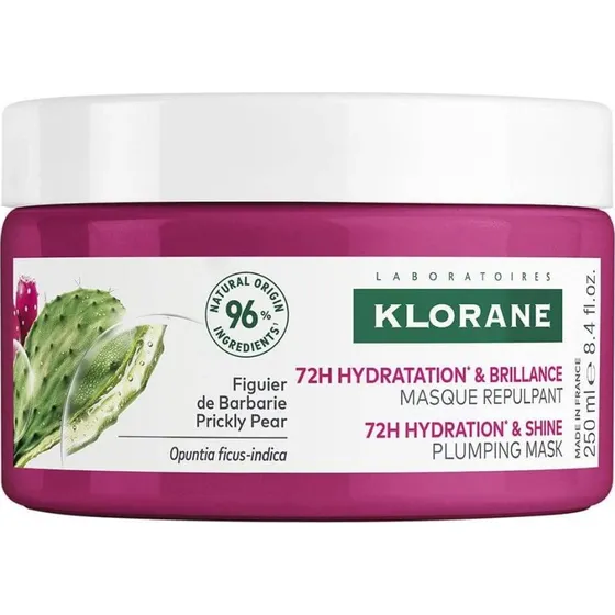 Klorane Masque Repulpant Figuier de Barbarie 72h Hydratation 250ml