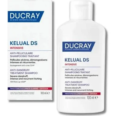 Ducray Kelual DS Intensive Shampooing Antipelliculaire, 100 ml