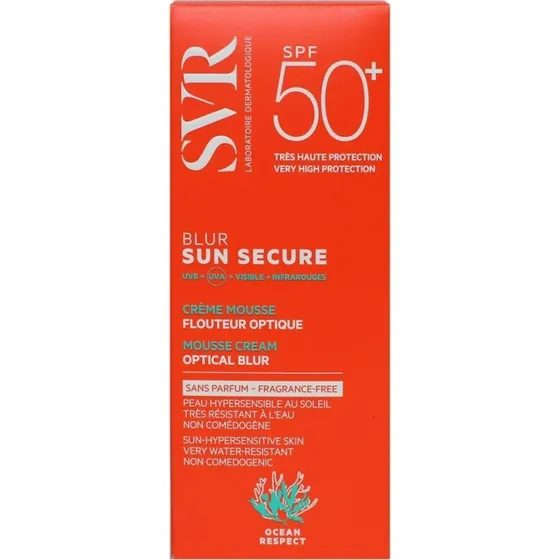 SVR Sun Secure Blur Crme Moussante SPF50+ Sans Parfum
