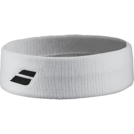 Babolat Logo Headband Blanc