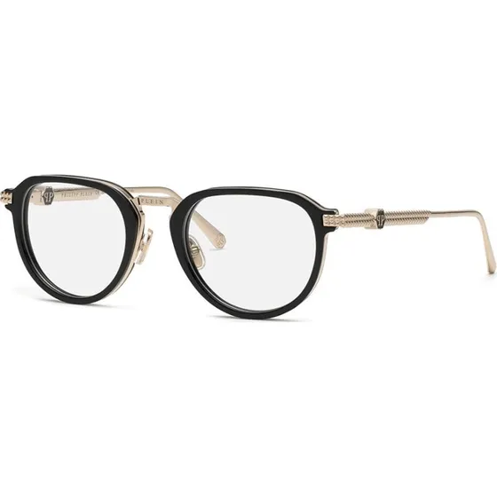 Philipp Plein Lunettes de Vue Plein Rock Superhero VPP116M Noir