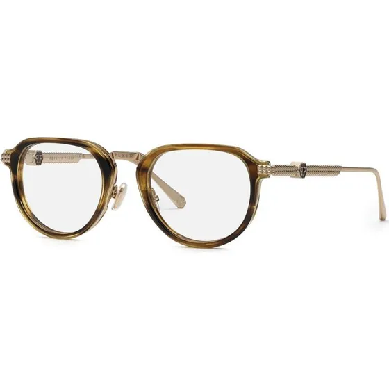Philipp Plein Lunettes de Vue Plein Rock Superhero VPP116M Doré