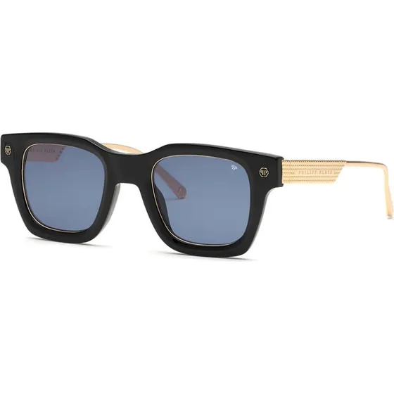 Philipp Plein Lunettes de Soleil Plein Rock Superhero SPP105M Noir
