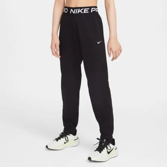 Nike Pro Fleece Dri-Fit Pantalon de Jogging Enfant Noir