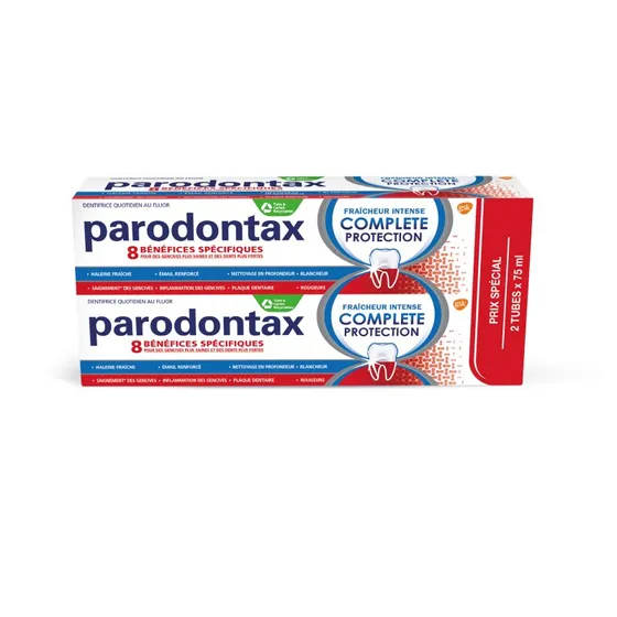 Parodontax Dentifrice Fraîcheur Intense 2x75ml