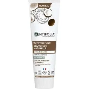 Centifolia Dentifrice Fluor Blancheur Bio 75ml