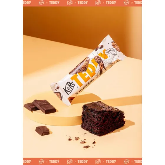 Koro x Teddy Barre Protéinée Vegan Brownie 55g