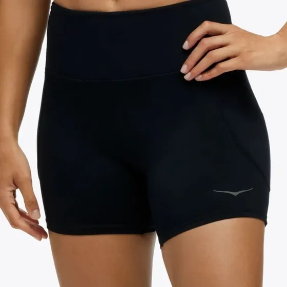 Hoka Elaro Short de Cyclisme 5 Pouces Noir Femme