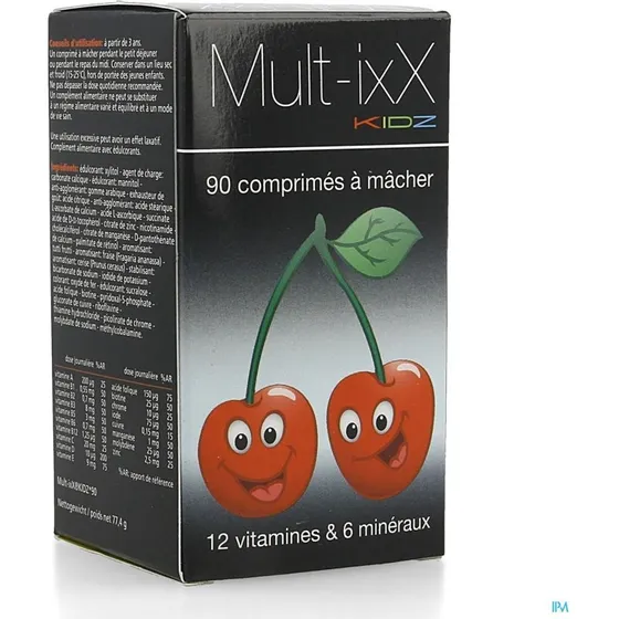 Mult-ixx Kidz Kauwtabl 90