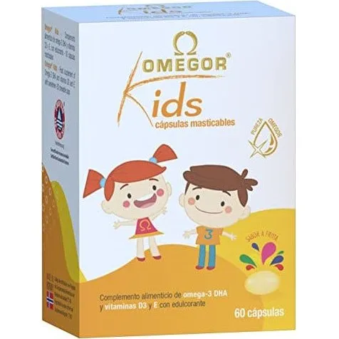 Omegor Kids 60 Gélules à Croquer