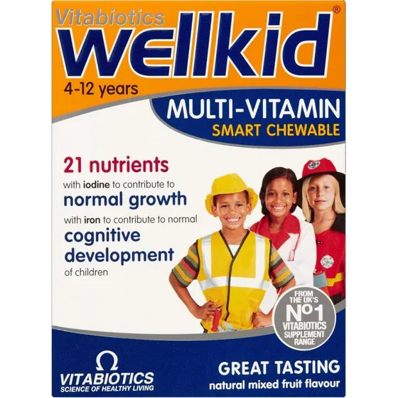 Vitabiotics Wellkid Multi-Vitamin Smart Chewable 30