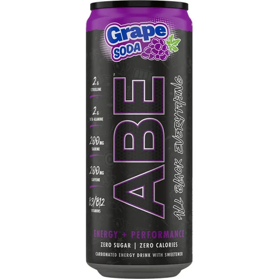 Applied Nutrition ABE Energy & Performance Grape Soda (12x330ml)
