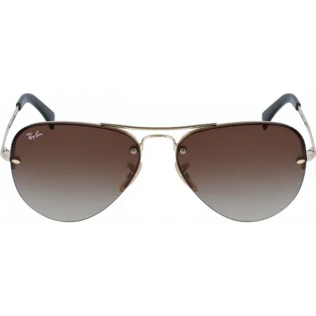 Ray-Ban RB3449 001/2Y Doré Marron Dégradé