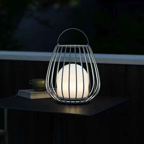 Nordlux Jim To-Go - Lampe de table LED extérieure rechargeable - Gris