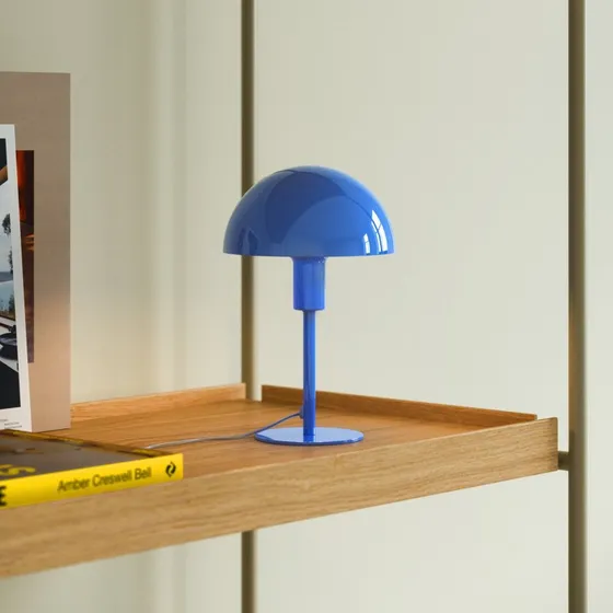 Nordlux Ellen Mini - Lampe à poser design en métal bleu