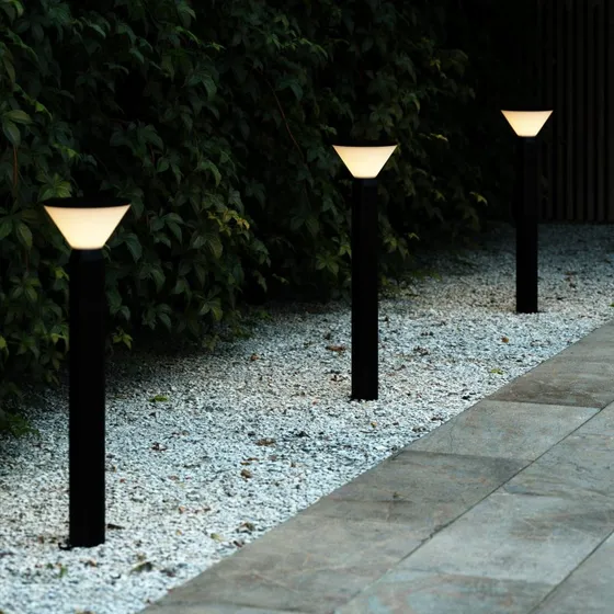 Nordlux Lampe de jardin Noorstad Black - Métal - Noir