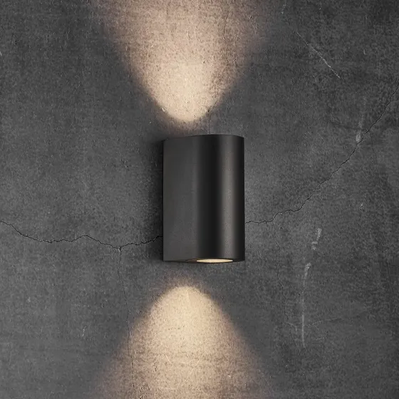 Nordlux Canto Maxi 2 Seaside Black - Applique Murale Extérieure