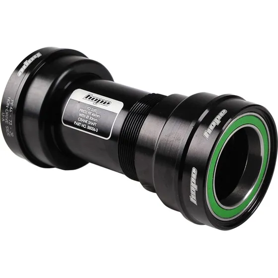 HOPE Botier de pdalier PF30/46 68/73 mm Axe 30 mm Noir