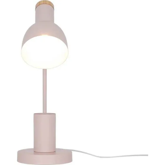Nordlux Lampe à poser Devone Rose Poudré - Métal et Bois