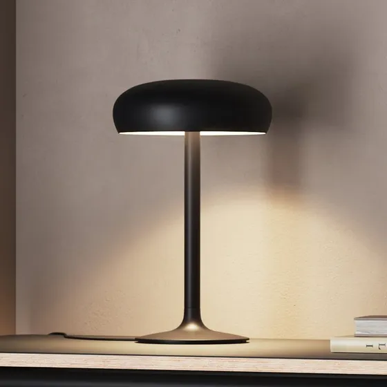 Eva Solo Lampe à poser LED Emendo Noir - Intensité variable